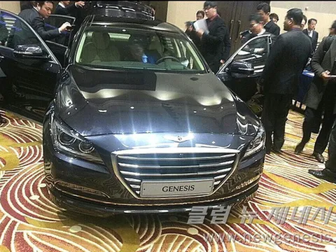 Hyundai Genesis 2015 ra mắt ở Hàn Quốc